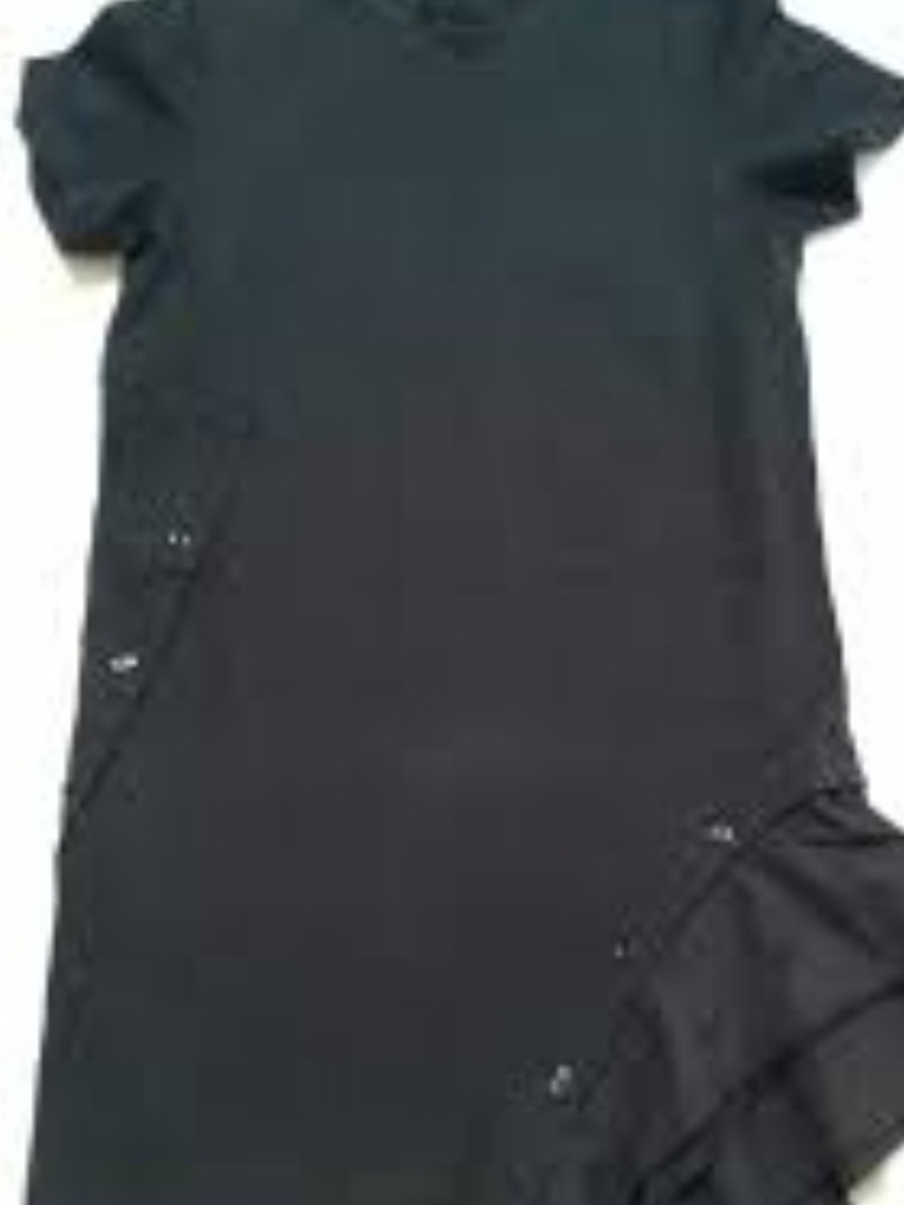 Proenza Schouler Black Short-Sleeve Kids Dress